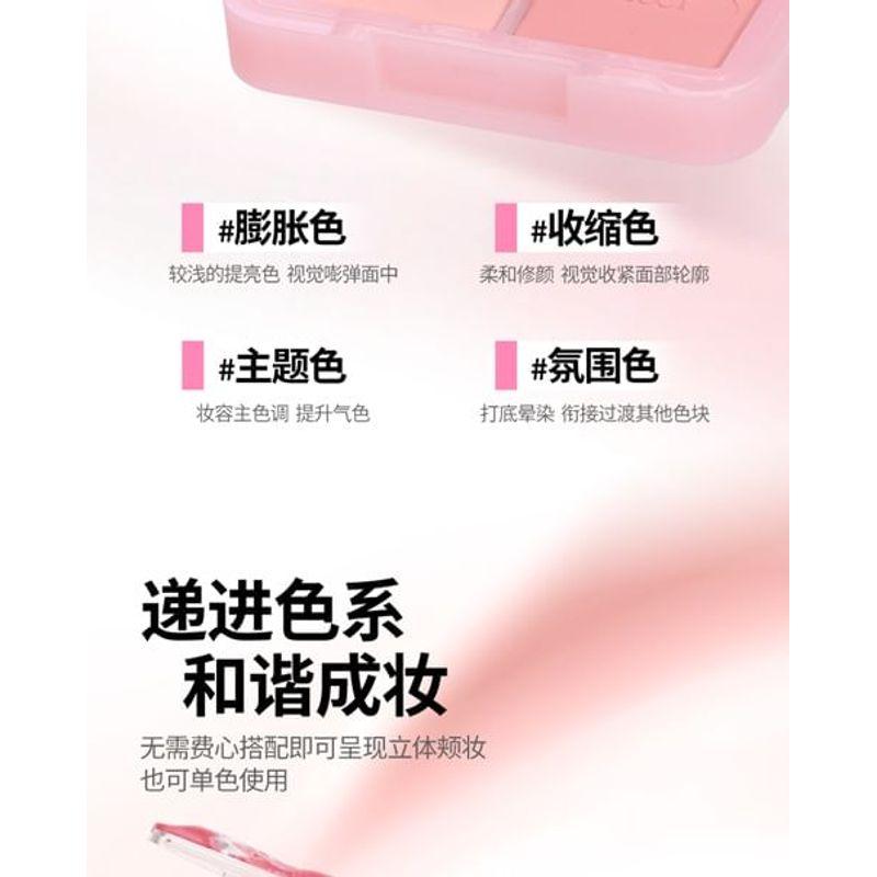 VEECCI - Blooming Mood 4 Colors Blush - 2 Types