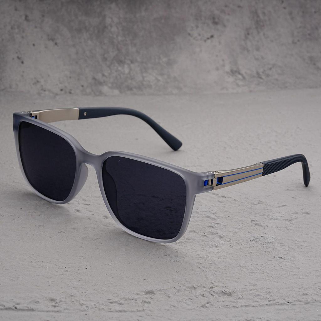 25 New Men's European-American Polarized Square Sunglasses for Travel, Driving & Outdoor Sports