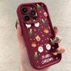 Christmas Santa Elk Phone Case for Xiaomi Redmi Note 14 13 12 11 Pro Plus 4G 5G 12S 11S 10S 10 9 9S 8 14C 13C Silicone Cover