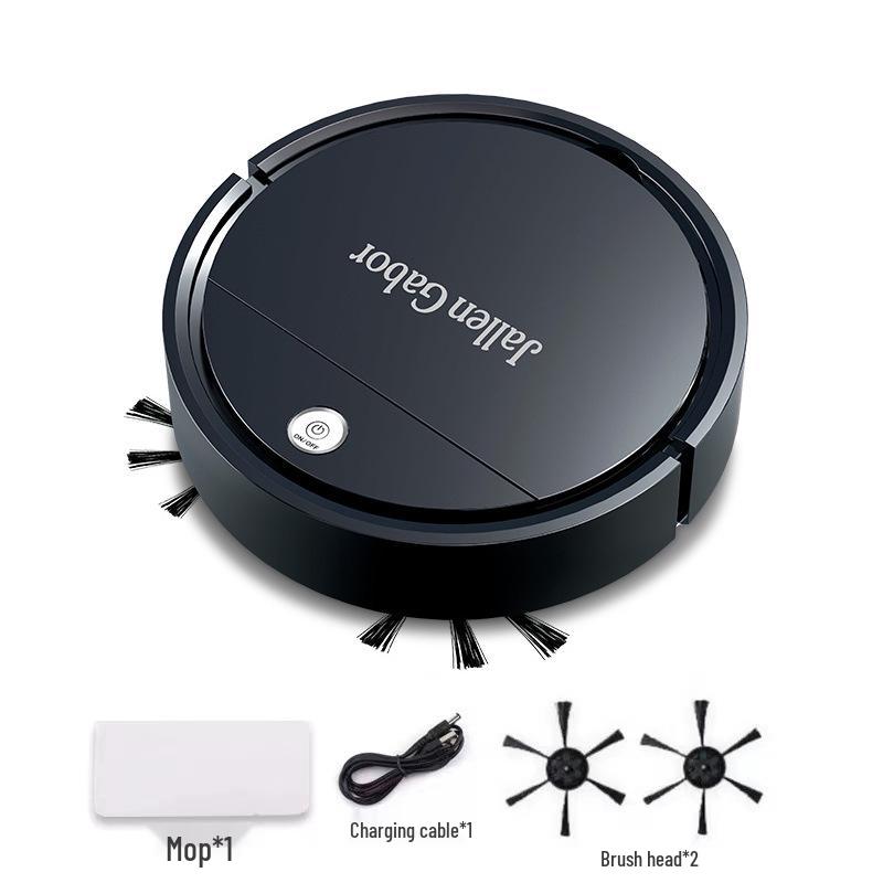 Smart 3-in-1 Robotic Vacuum Cleaner: Rechargeable & Compact Home Appliance