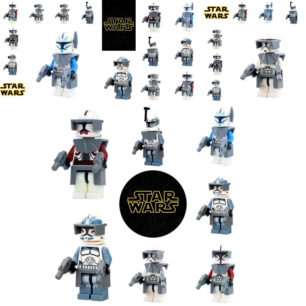 Pg8002 High-quality Star Wars Clone Soldier Building Blocks Toy For Children