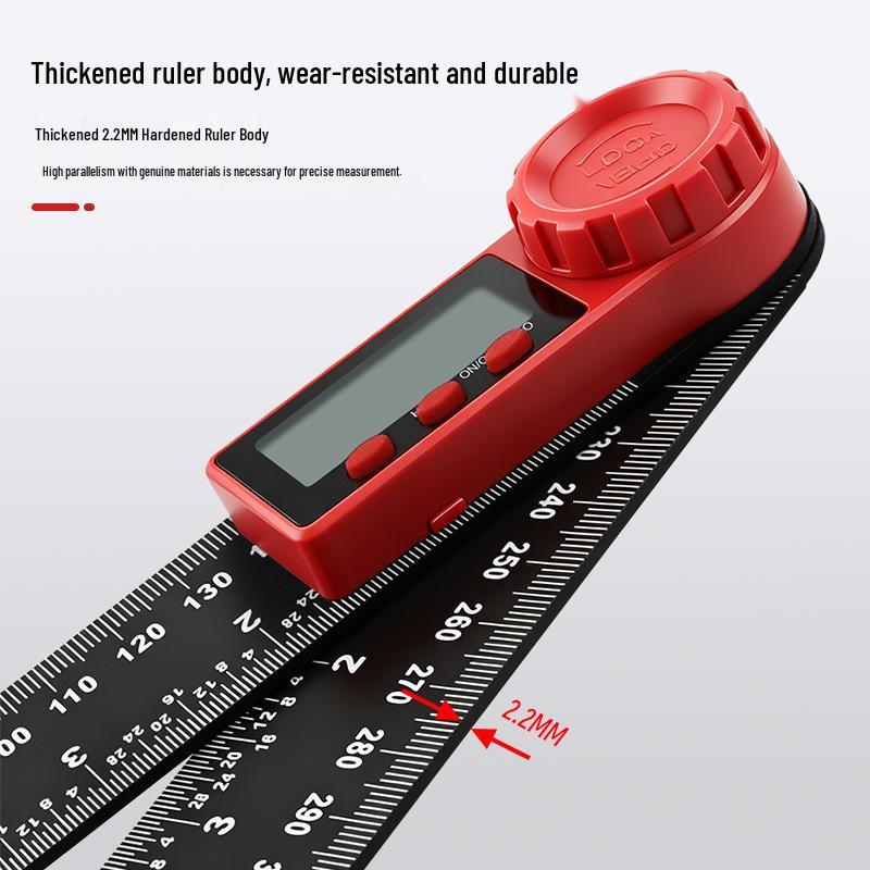 Digital Protractor & Vernier Caliper Combo: New Angle Ruler and Caliper