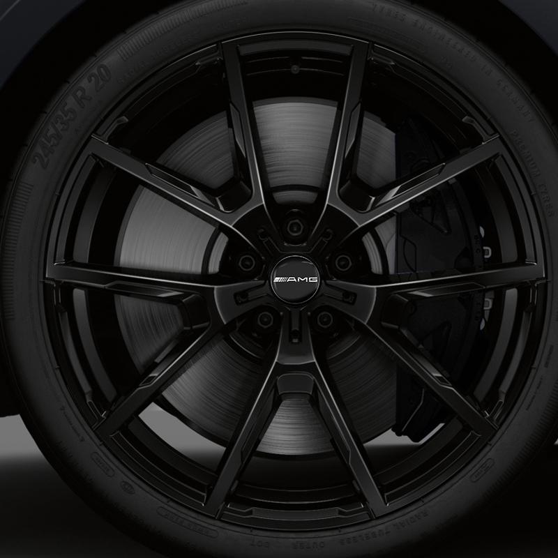 Car Wheel Center Hub Cap Badge Sticker Decoration For Mercedes Benz AMG E S C A B Class GLE GLS GLC CLA GLA GLB W203 W205 W204