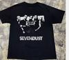 NEUE SAISONEN — Sevendust Kurzarm Schwarz Alle Größen T-Shirt Unisex T-Shirt