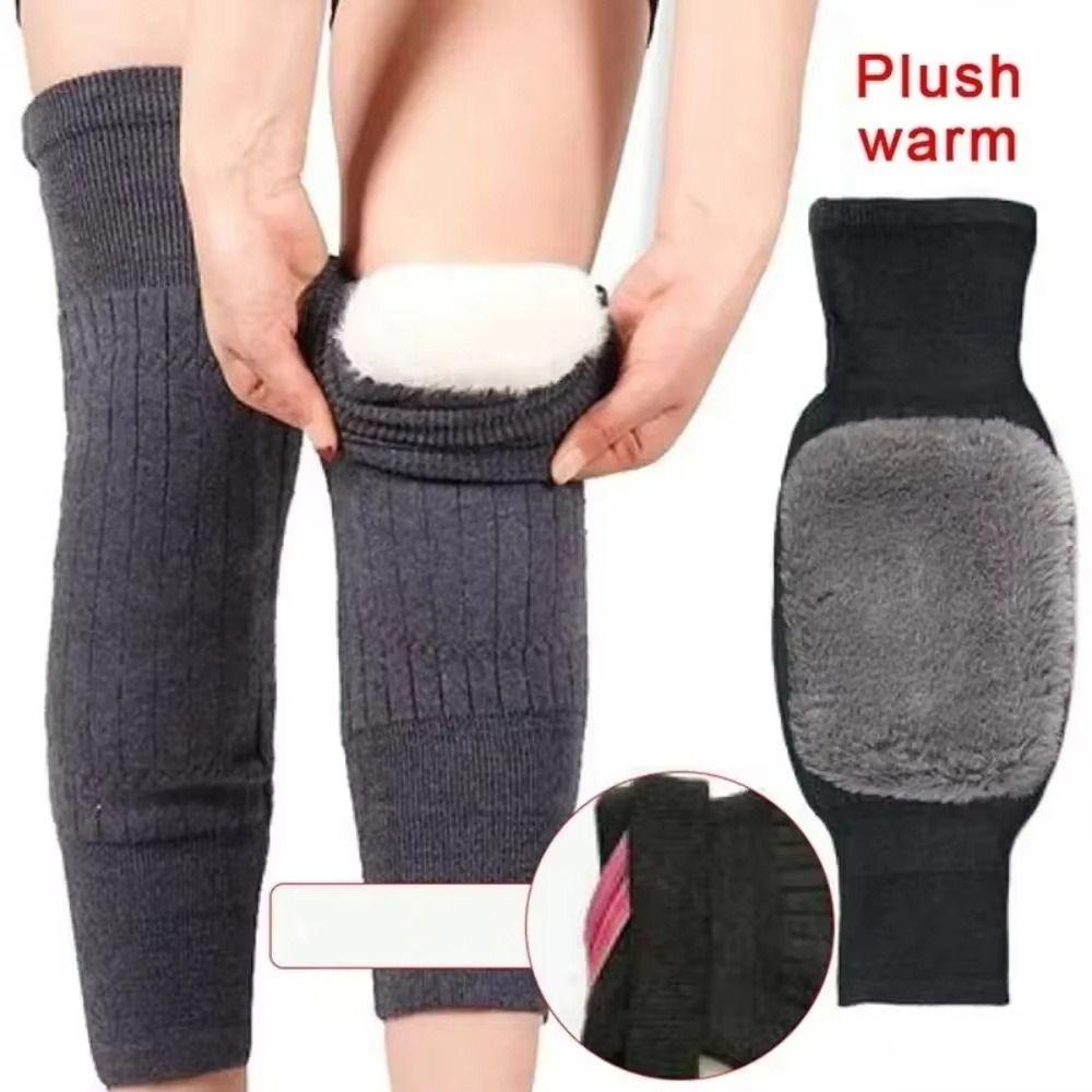 Elastic Warm Knee Pads Cold-proof Winter Knee Brace Thick Knee Protector Arthritis