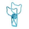 20pcs Paper Clips Attractive Decorative Stable Reliable Hollow Design Elegant Style Reusable Clamps