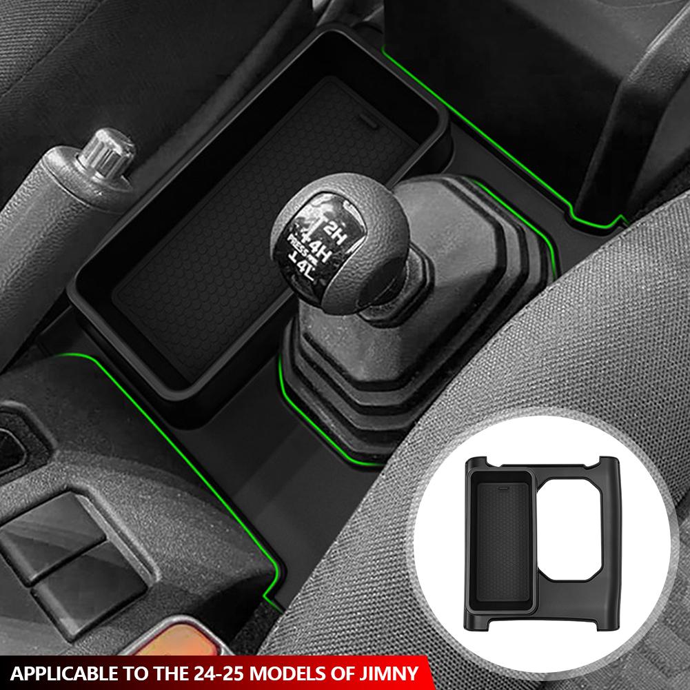 Car Center Console Gear Shift Storage Compartment Mat for Suzuki Jimny 2019-2025 2025+ Automatic Transmission Accessories