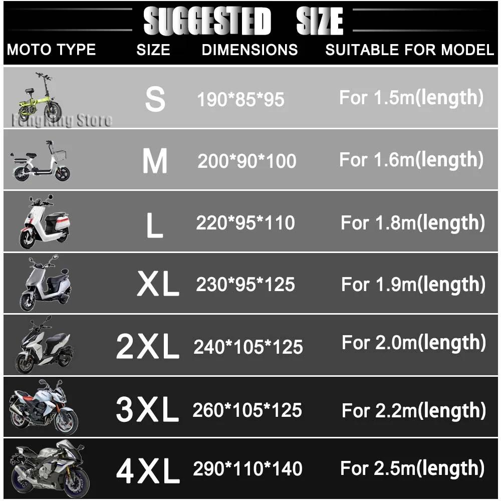 Für Macbor Montana XR5 Motorradabdeckung Wasserdicht Outdoor Motorrad Regen Staubdicht Schnee Sonne UV-Schutz