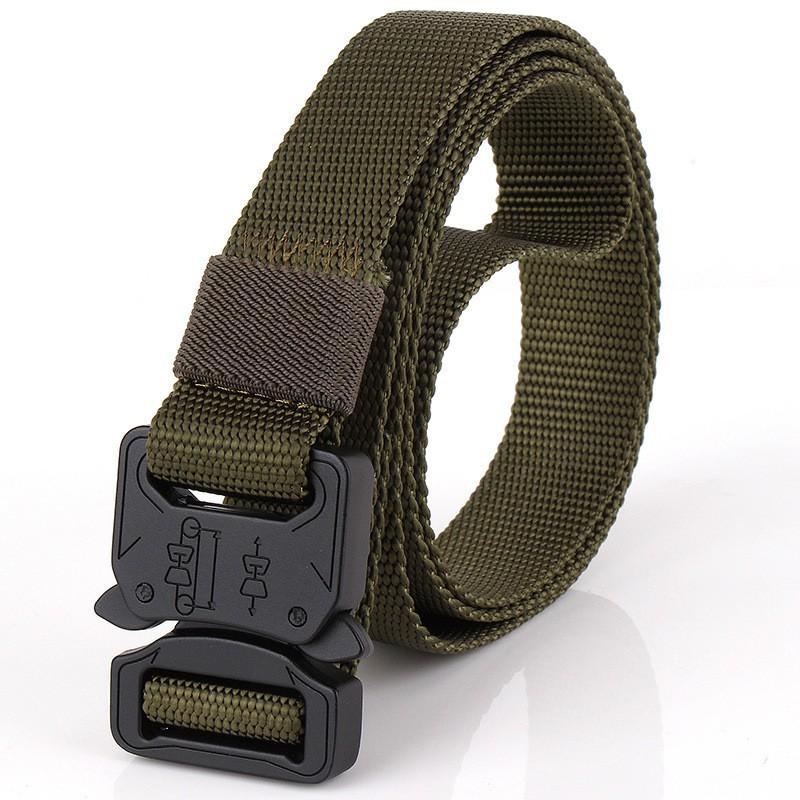 

TUSHI Plus Hard Belt Tooling Style Outdoor Sports Inner Casual Nylon 2.5CM 125cm