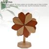 5Pcs Polished Heat Resistant Table Mat Windmill-shaped Anti-scald Pad Protective Coaster  Home  Use