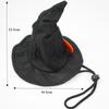 Halloween Pet Dog Hats Adjustable Cute Pet Witch Hat Cosplay Witch Hat With Pumpkin Ornaments Halloween Pet Festival Costume