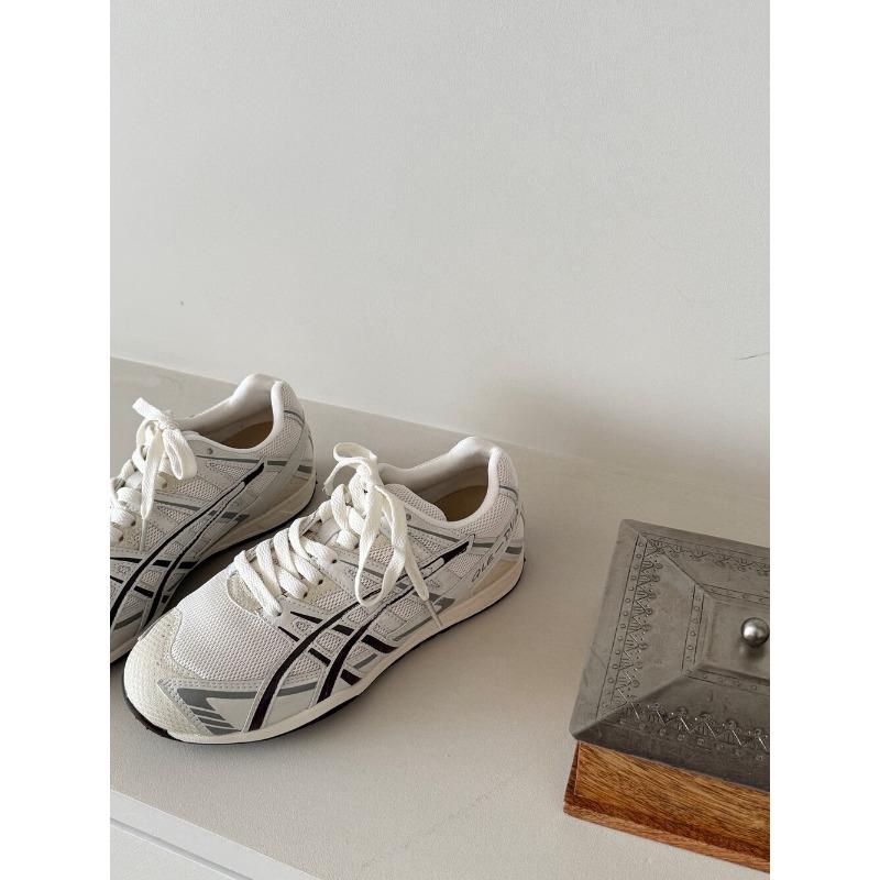 

Huge comfortable dad shoes women light and thin hiking shoes women versatile sports style mesh contrasting casual shoes women 40 белый