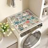 Staubdichte 3D-Blumen-Kieselalgenschlamm-Anti-Rutsch-Matte, wasserdicht und saugfähig, für Waschmaschine oder Nachttisch