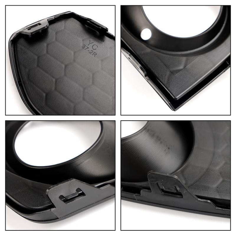 Artudatech 2PCS Front Bumper Fog Light Grille Grill Fit For BMW 2 Series F22 F23 M Sport Car Accessories