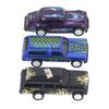 3Pcs Car Toy Pull Back Car Toys Vehicle Models Simulated Exquisite Fun Car Toy for Above 3 Years