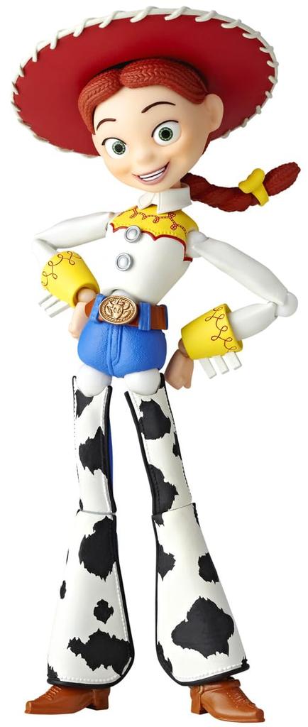 Kaiyodo Revoltech Toy Story Jesse Výška 145 mm malovaná pohyblivá figurka ver. 1,5 cca. PVC&ABS bez vodního kamene