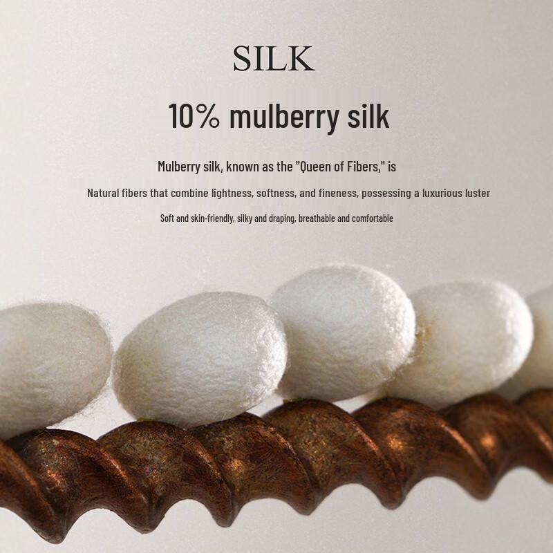 Antonio Men's Business Casual Stand-Collar Zip Jacket with Silk Blend