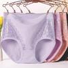 Women's High Waist Panties Cotton Breathable Underwear Briefs Ladies Underpants
