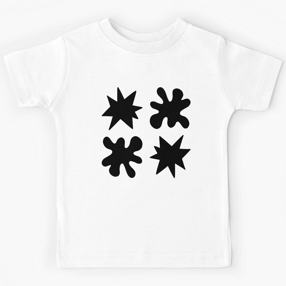 Kiki/Bouba - black and white Kids T-Shirt 120