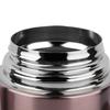 800ml Edelstahl Tragbarer Vakuumbecher Wasserflaschen mit Becherhülle (Champagnergold)