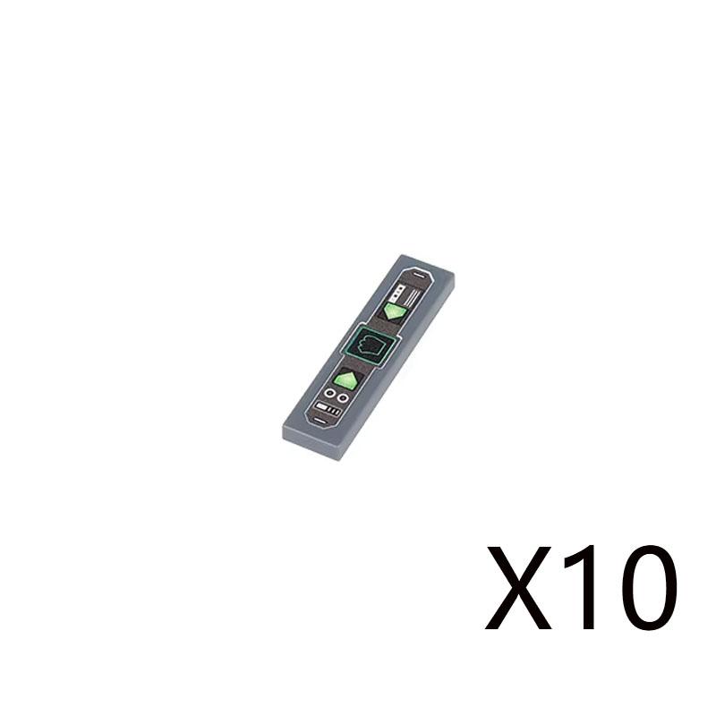 Accesorii Imprimate Oras Blocuri de Constructie Controller Calculator Monitor Tastatura Tablou de Bord Telefon Mobil Radio Mini Caramizi Jucarii pentru Copii