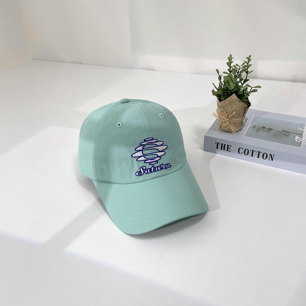 Unisex Basic Daily Baseball Cap Saturn Poly Ball Cap