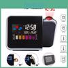 Projection Led Digital Alarm Clock Weather Thermometer Snooze Light Back