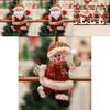 Rozkošní plyšoví panenky Santa Clause, sněhuláka, losa a medvěda pro okouzlující sváteční dekorace