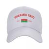 Baseball Cap Burkina Faso EST Independence Day Wild Sun Shade Peaked Adjustable Outdoor Caps