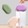 Portable Large Capacity Silicone Cosmetic Bag Waterproof Soft Cosmetic Storage Bag Moisture-Proof Wash Bag For Home Travel