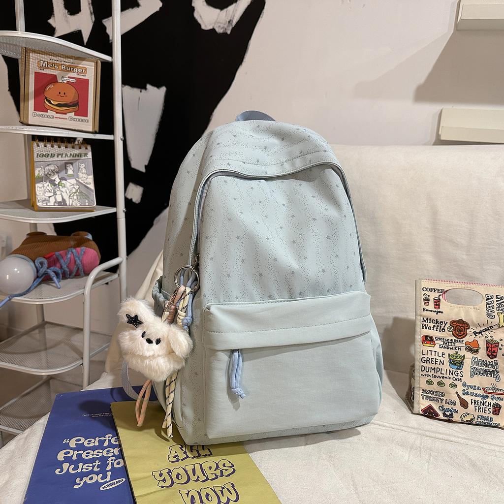 Schoolbag1011 New Schoolbag Ins Junior High School Girls Niche Design Non-collision Backpack for Primary School Students Small Fresh Backpack