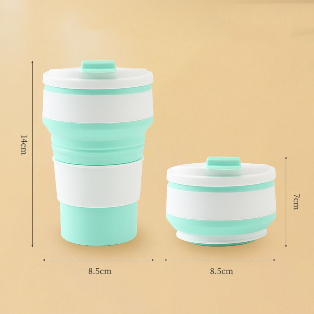 350ml Folding Water Cup Multifunctional Drinking Cup Minimalist Water Bottle Coffee
