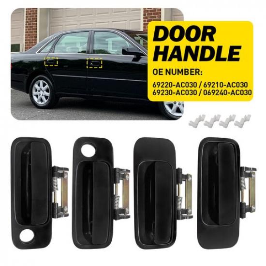 4Pcs Exterior Outside Door Handle Set For 2000-2004 Toyota Avalon 69220-AC030 EK