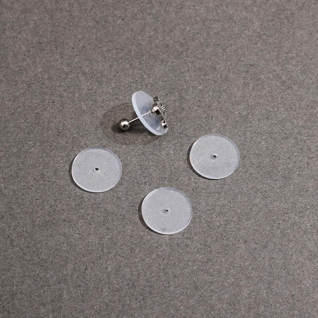 6-50Pcs Silicone Transparent Environmentally Friendly Ear Pads Ear Accessories