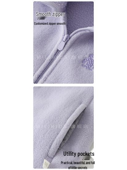 Kid's Fleece Hooded Vest - Autumn/Winter Style for Boys & Girls