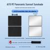 Static Sunshade for AITO M7 Sunroof: Heat Insulation, Sun Protection, Privacy, Light Blocking.