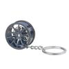 [Mivpzisk] Wheel Hub Keychain, Car Hub Keychain | Car Tire Rim Keychain - Wheel