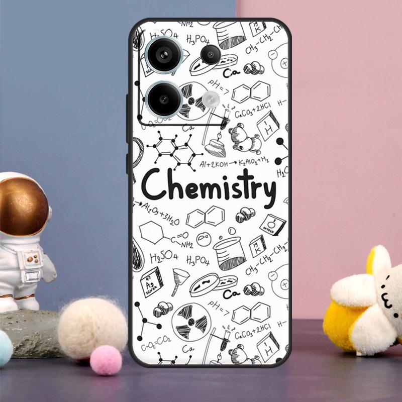 Vintage Chemistry Laboratory Case For Xiaomi Redmi Note 15 Pro Plus 10 11 12 13 14 Pro Redmi 15 15C 14C 10C 12C 13C Cover