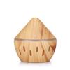USB Wood Grain Mini Humidifier with Colorful Night Light