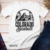 Colorado Baseball Colorado Baseball Rocky Mountains Tričko Unisex Tričko