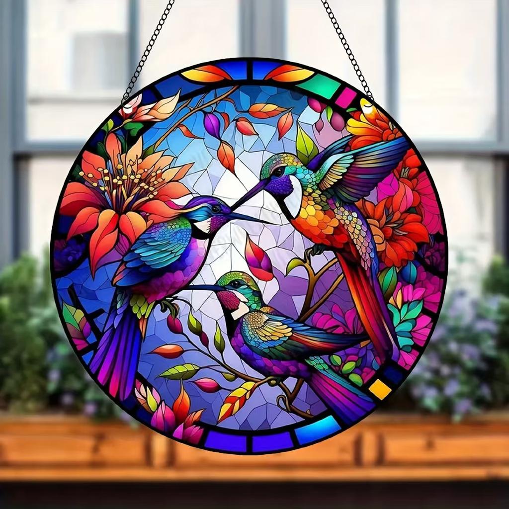 Neue Bohemian Stil Serie Innen- und Außenbereich Bunte Dekorative Acrylscheibe
