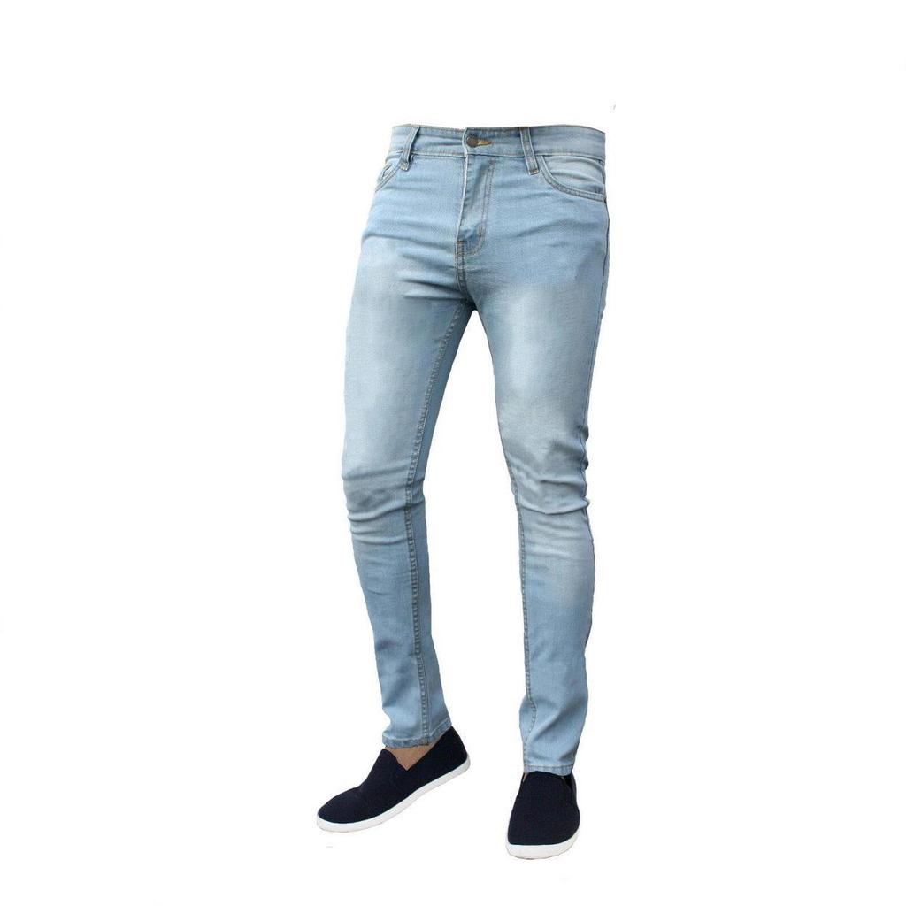 Men's Elastic Skinny Jeans - High-Quality Classic In Four Colors