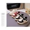 Autumn and winter baby sports shoes fleece warm new boys and girls board shoes two cotton warm versatile girls shoes