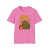 Unisex Softstyle T-Shirt Grumpy Monster “Jingle Smells” Funny Christmas