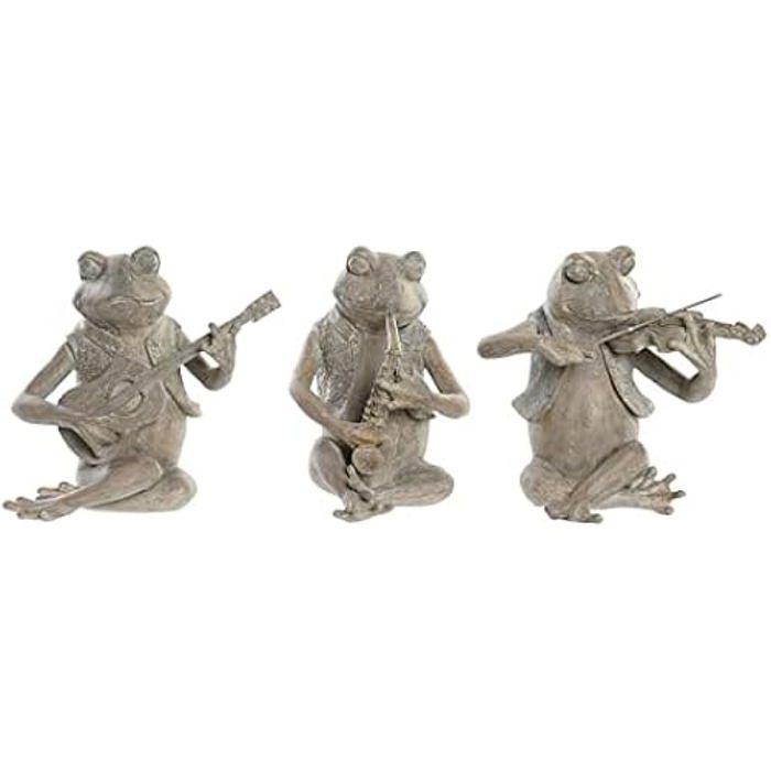 Figurine Décorative - DKD HOME DECOR - Vinyle - Marron - Intérieur - 23x19,5x22,5 Cm