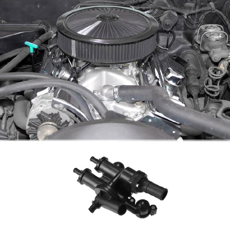 Ersatzthermostat mit Gehäuse Auto Motor Kühlmittel Thermostatgehäuse Baugruppe Autozubehör
