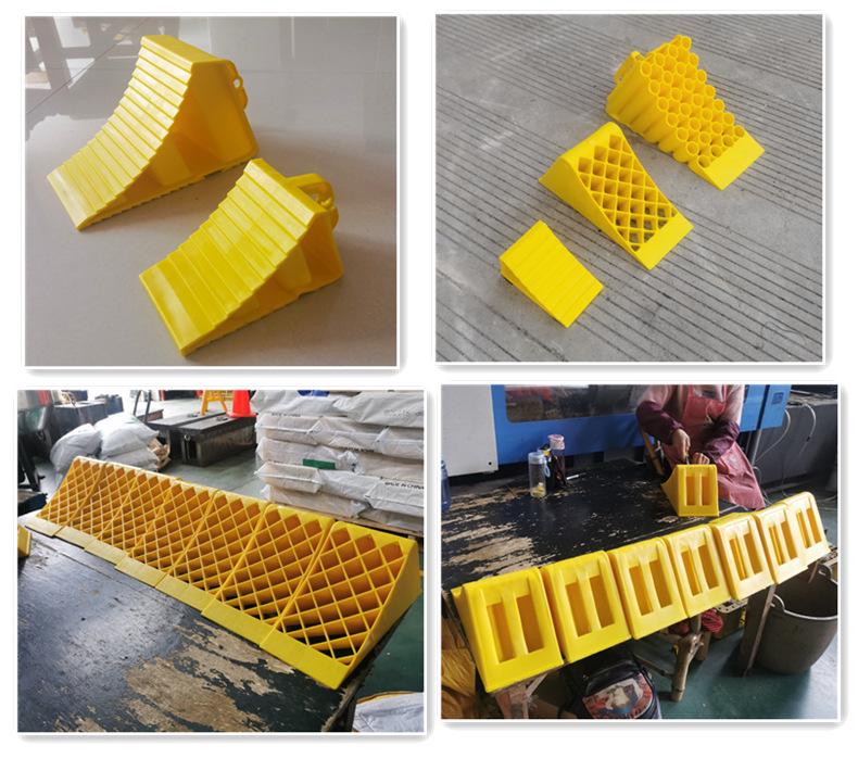 Portable Anti-Slip Car Wheel Chock Ramp Pad