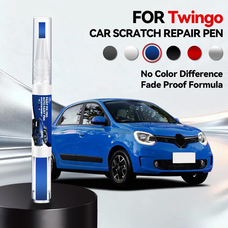 Für Renault Twingo Lackreparaturstift Lackstift Kratzerentferner DIY Auto Zubehör Schwarz Weiß Lila Blau Grau