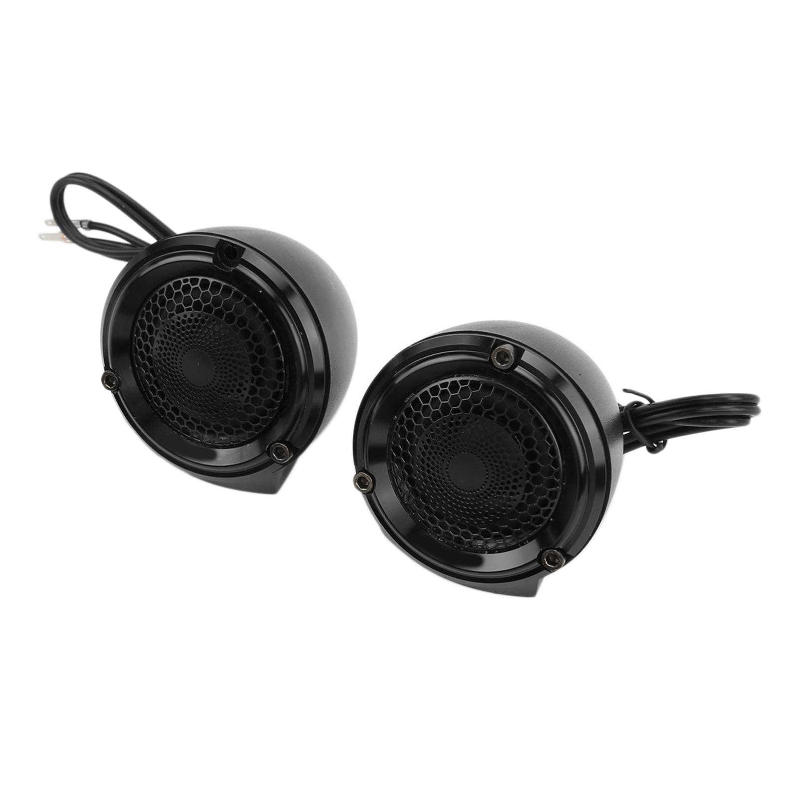 

2PCS Car Tweeter Loudspeaker 92dB 4 Ohms Clear Stereo Sound for Automobile Audio System