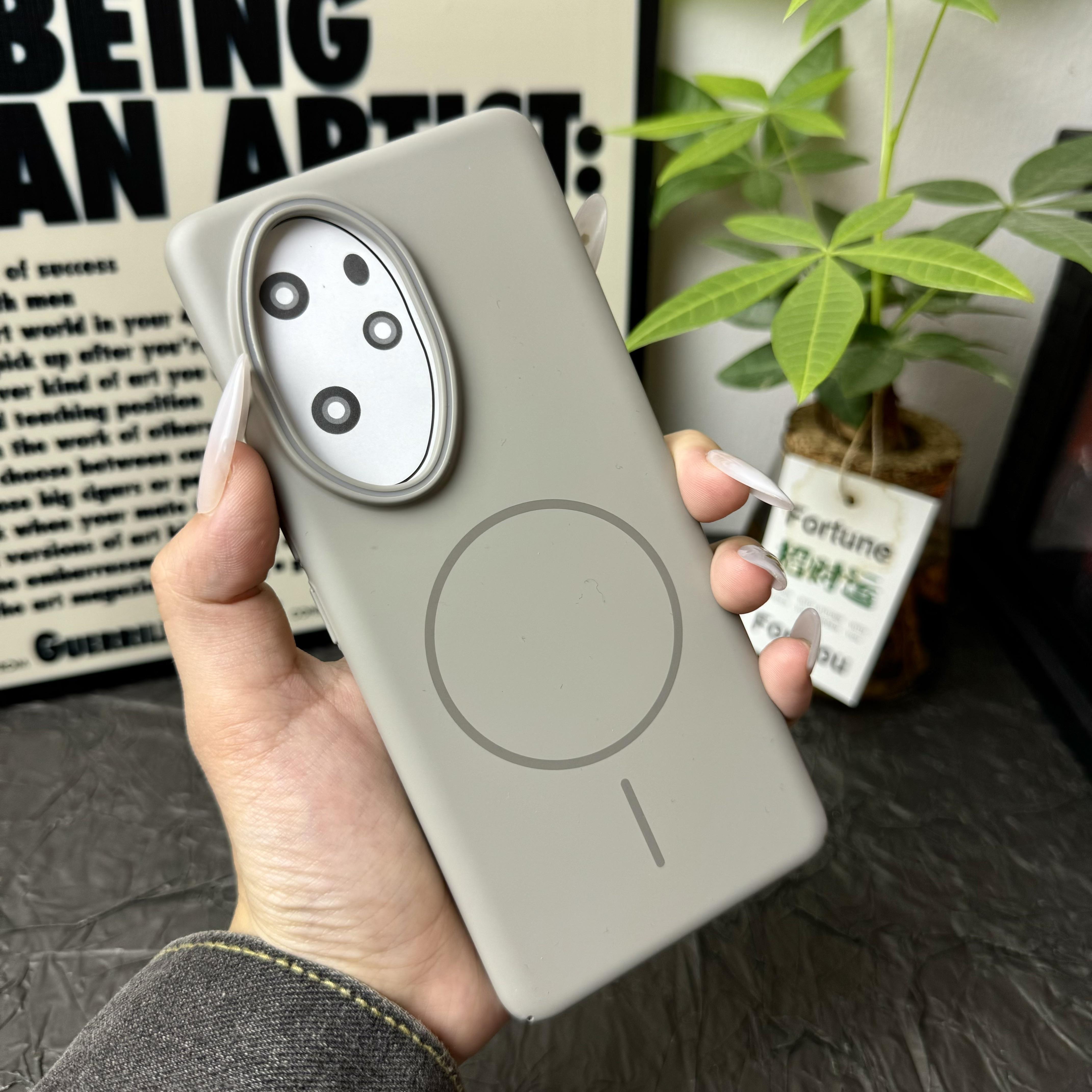 

Оригинальный матовый магнитный чехол For Magsafe для Huawei Mate 70 P70 Honor 300 200 100 Magic 7 6 5 Pro Ultra, жесткий бронированный чехол из ПК For Magic 7